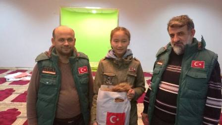 Ribat Moğolistan'da Kur'an dağıttı