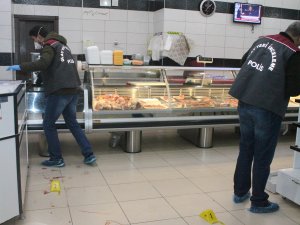 Konya'da kasapta  silahlı kavga