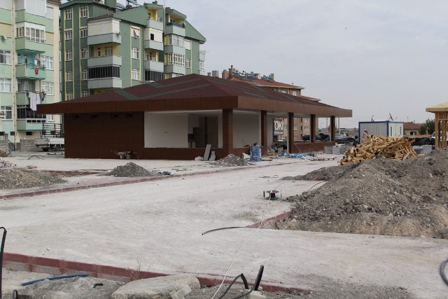 Cihanbeyli’de Kordon Boyu Projesi çalışmaları