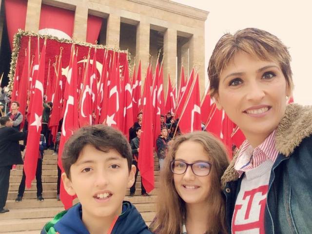 Taşpınar Ailesi Anıtkabir'de