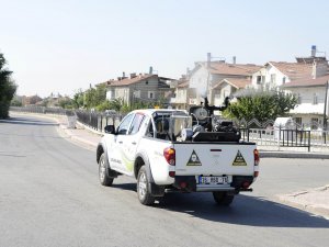 Meram’da ilaçlama sezonu tamamlandı