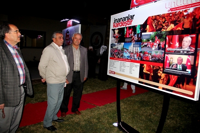 Seydişehir'de 15 Temmuz fotoğraf sergisi