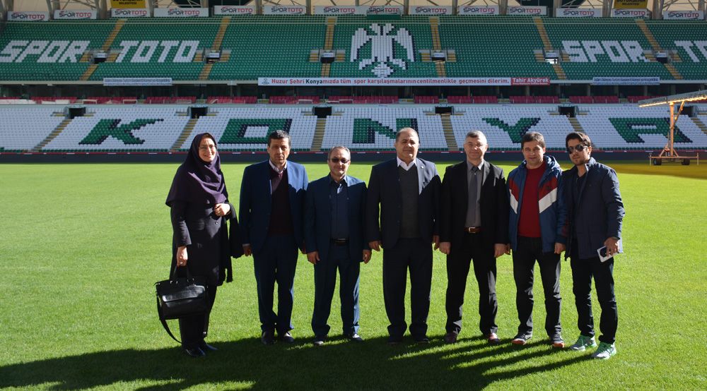 Konyaspor’un tesislerine hayran kaldılar