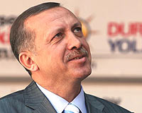 Başbakan Konya'ya uçakla geldi