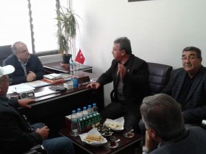 Hançerli Obruklular Derneğini ziyaret etti