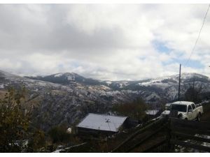 Suşehri'nde kar yağışı