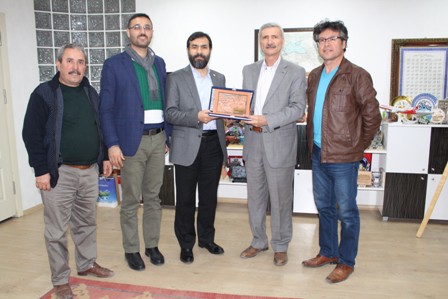 Kırşehirli gazetecilerden Memleket’e ziyaret