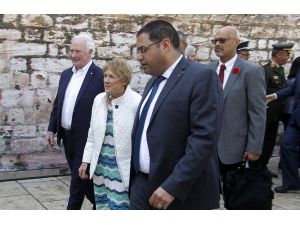 Kanada Genel Valisi Johnston Filistin'de