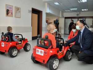 Lösemili çocuklara umut olmaya geldiler