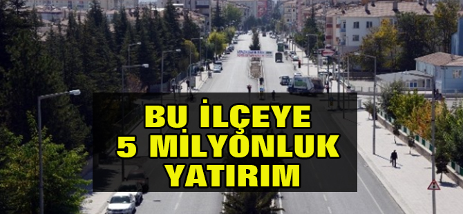 Ereğli'ye 8 Milyonluk 5 Prestij Cadde