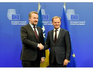 Bakir İzetbegovic Brüksel'de