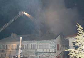 Seydişehir'de korkutan yangın