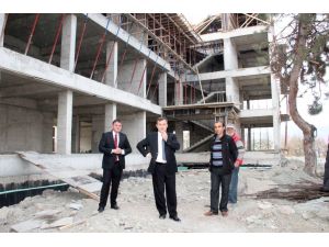 Suşehri Kaymakamı Perçi yatırımları inceledi