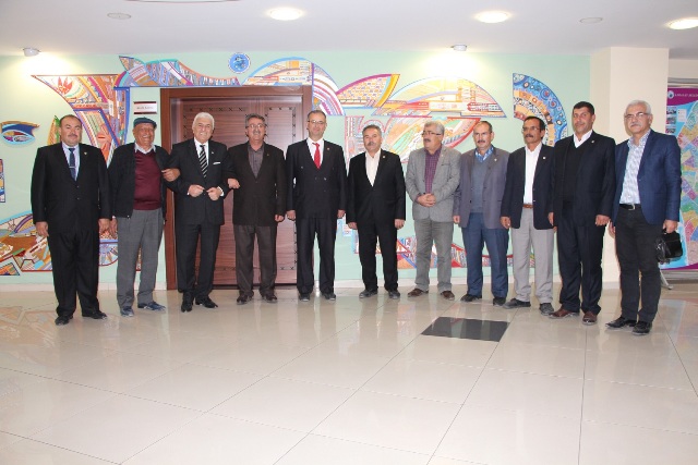 Muhtarlar Federasyonundan Hançerli'ye ziyaret