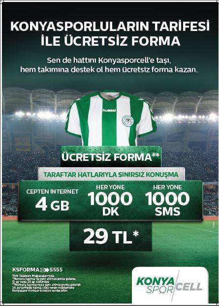 Hattını taşıyana forma hediye