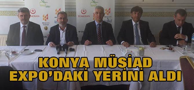 MÜSİAD Konya EXPO'daki yerini aldı
