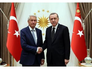 Cumhurbaşkanı Erdoğan'ın kabulü