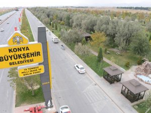 Konya’da Birlik Parkı'nın adı “15 temmuz milli irade ve birlik parkı” oldu