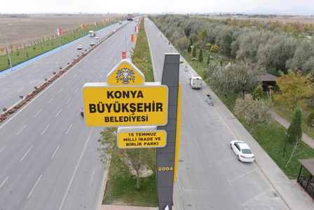 Konya’da Birlik Parkı'nın adı “15 temmuz milli irade ve birlik parkı” oldu