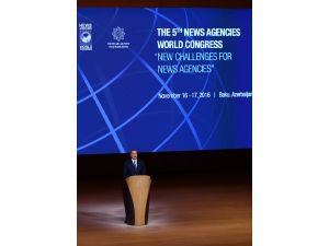 Dünya Haber Ajansları 5. Kongresi Bakü'de başladı