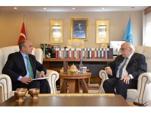 Bakan Avcı, Gökdemir'i kabul etti