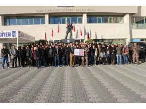 Liselilerden Özel Harekat Daire Başkanlığı’na ziyaret