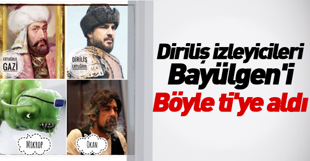 Diriliş izleyicileri Okan Bayülgen'i böyle ti'ye aldı