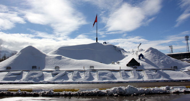 Erzurum buz tuttu