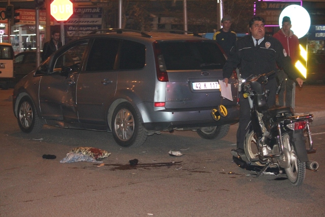 Seydişehir'de trafik kazası: 2 yaralı