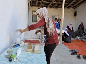 Girişimci kadınlar ekmeğini "sabundan" çıkarıyor