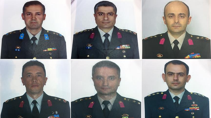 Firari komutanların fotoğrafları basına dağıtıldı