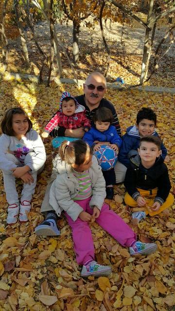 Dede İle Torunların Güz Öz Çekimi