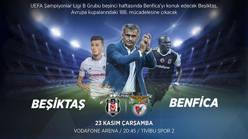 Beşiktaş, Avrupa kupalarında 189. maçına çıkıyor