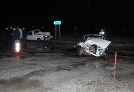 Seydişehir'de kaza: 1 yaralı