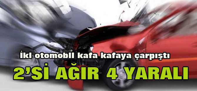 Aksaray'da Trafik Kazası: 4 Yaralı