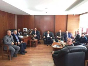 Babaoğlu, Sigortacıların talep ve sıkıntıları dinledi