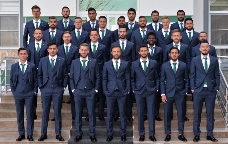 Konyasporlu futbolcular poz verdi