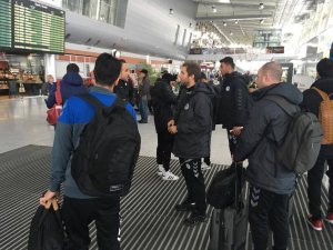 Atiker Konyaspor kafilesi Lviv'de