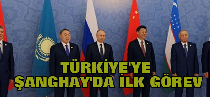 Türkiye'ye Şanghay'da ilk görev
