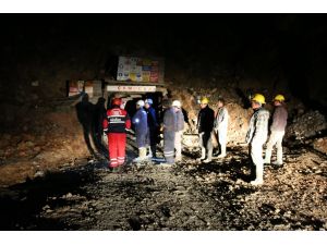 Denizli'de maden ocağındaki göçük