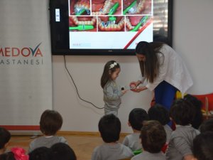 Medova’dan çocuklara diş sağlığı eğitimi