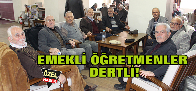 Emekli öğretmenler tecrübelerini paylaştı