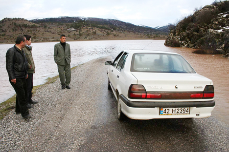 Derebucak'ta hayat normale döndü