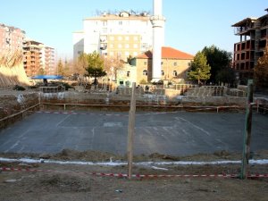 Seydişehir'de cami inşaatı temel atma töreni