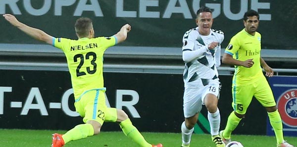 Gent evinde rahat kazandı