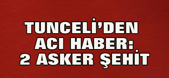 Elazığ'a getirilen 2 asker de şehit oldu