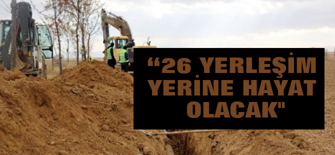Akyürek: "Kadınhanı Grup Suyu 26 Yerleşim Yerine Hayat Olacak"