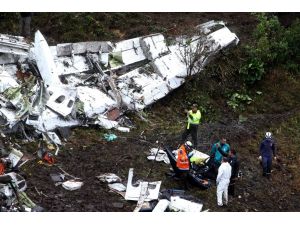 Kolombiya'daki uçak kazası