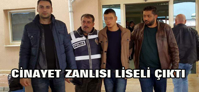 Yol verme meselesi yüzünden işlenen cinayetin zanlısı liseli çıktı