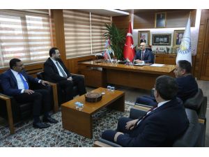 Kent Konseyi üyeleri, başkan Aydın'ı ziyaret etti